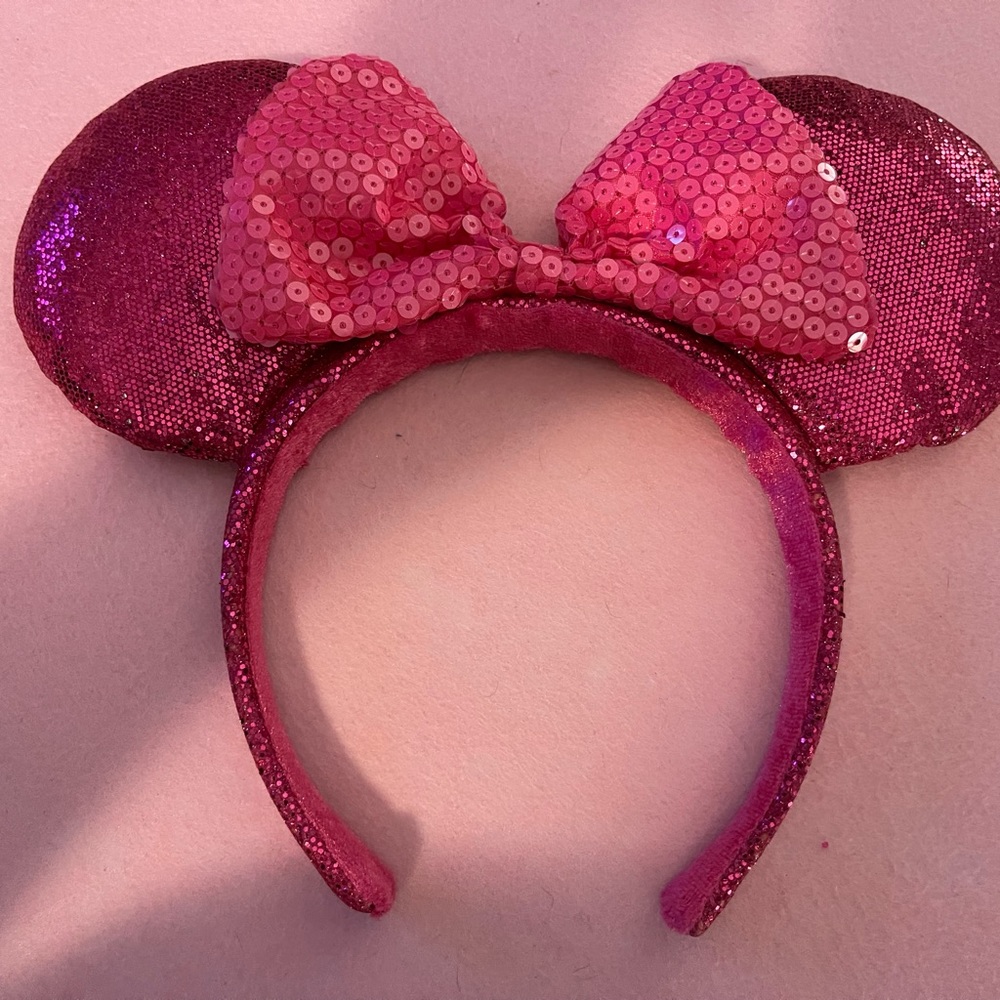 Pink Minnie Mouse Ears